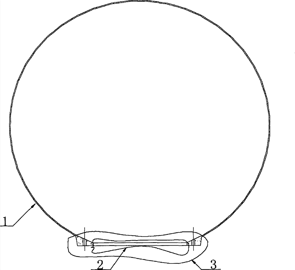 Method for manufacturing seamless spherical screen by using ball bladder