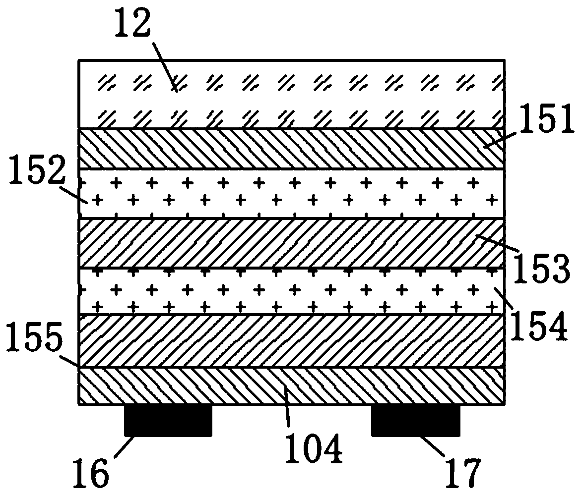 Electrically heated head-up display laminated glass