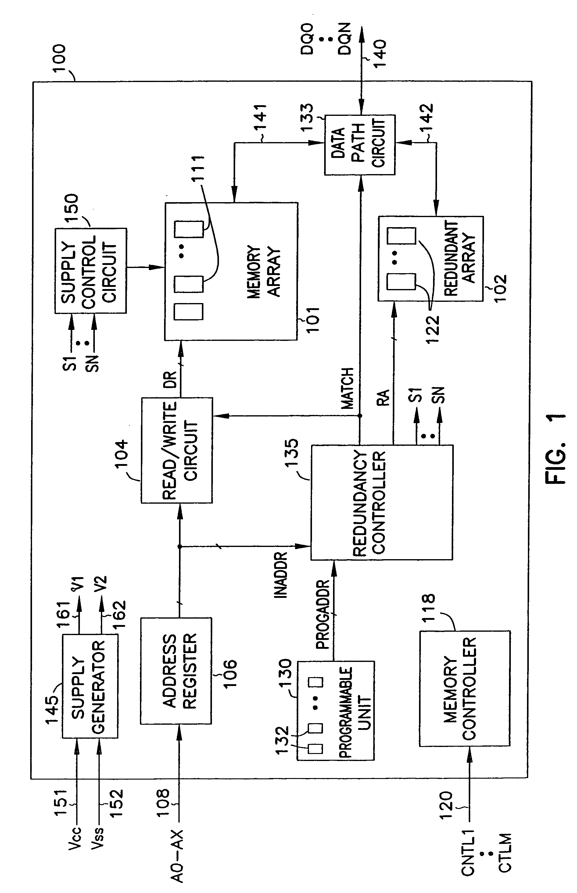 Circuits and methods for repairing defects in memory devices
