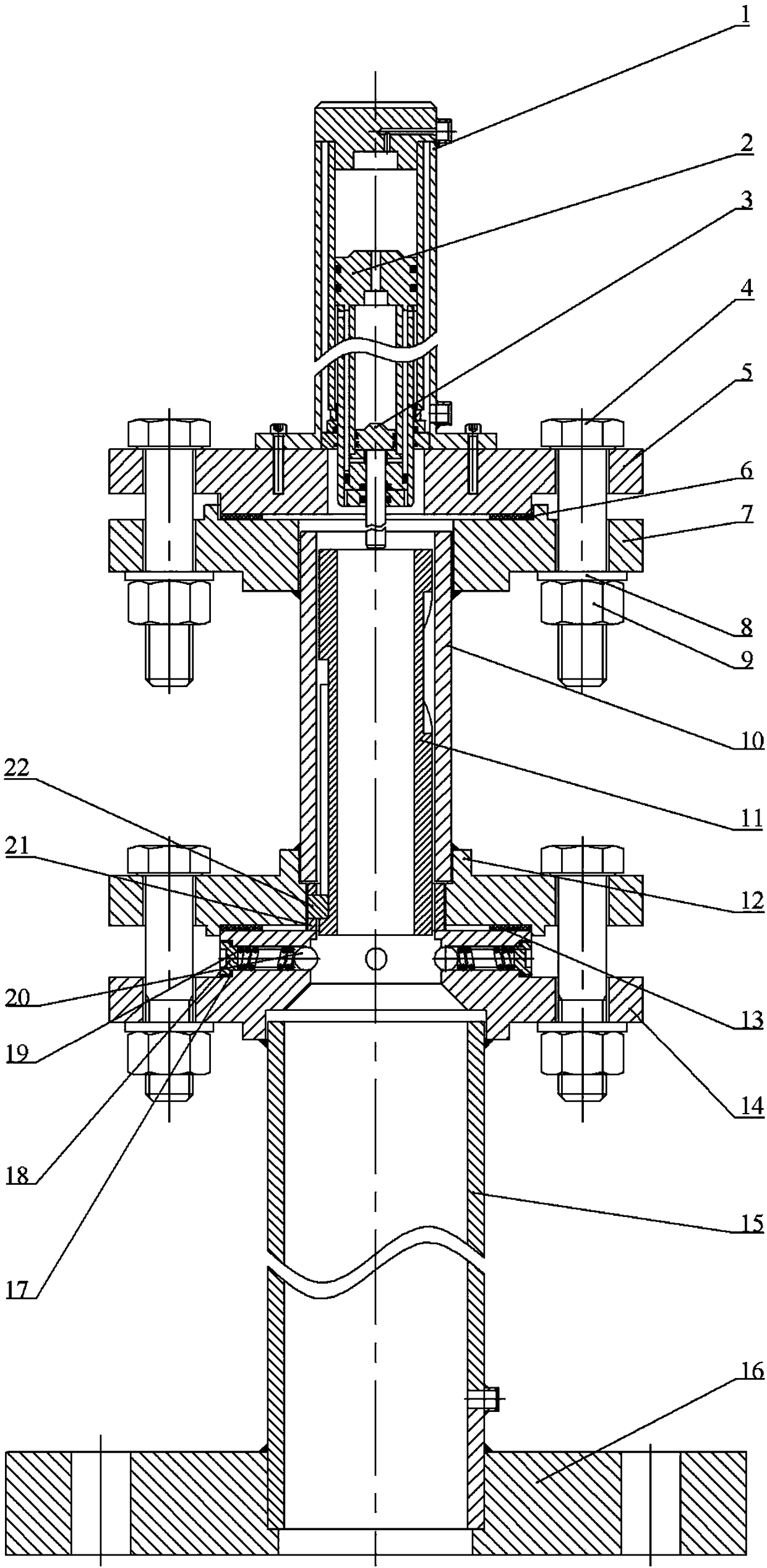 Rodless pump hydraulic wax remover wellhead putting and recycling device