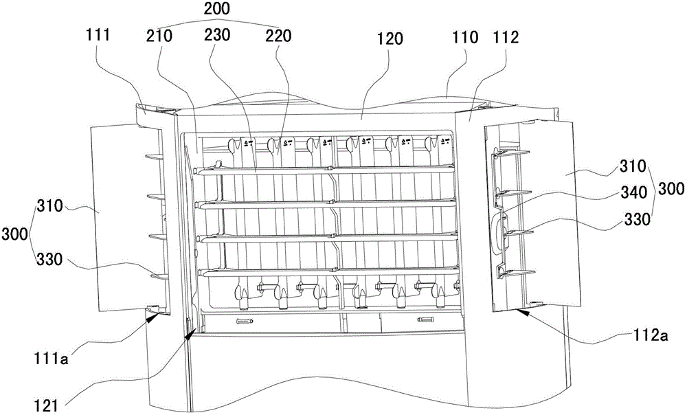 Vertical cabinet air conditioner