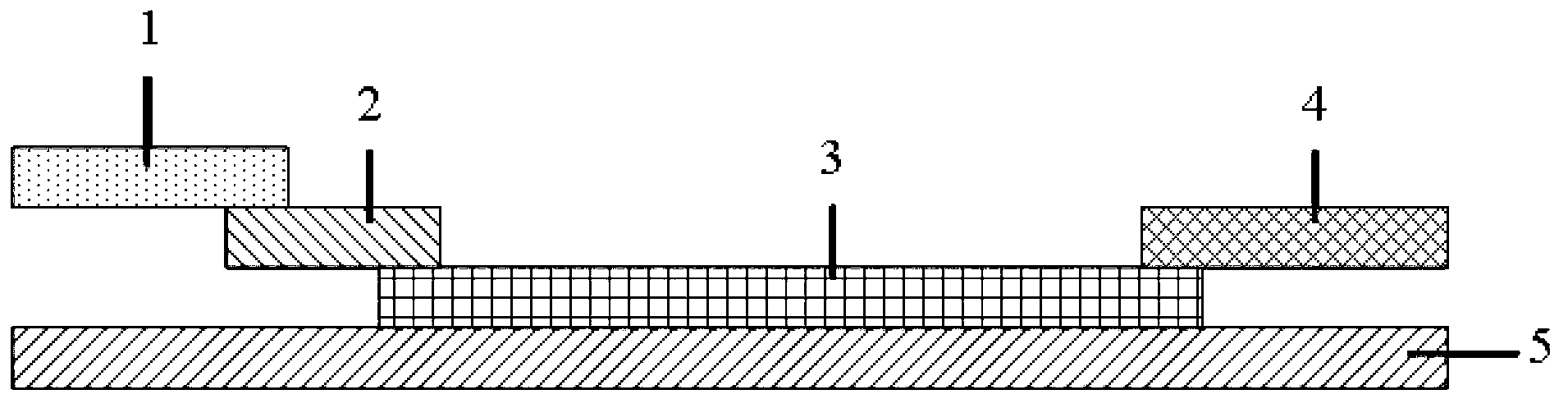 Procalcitonin detection test strip and preparation method thereof