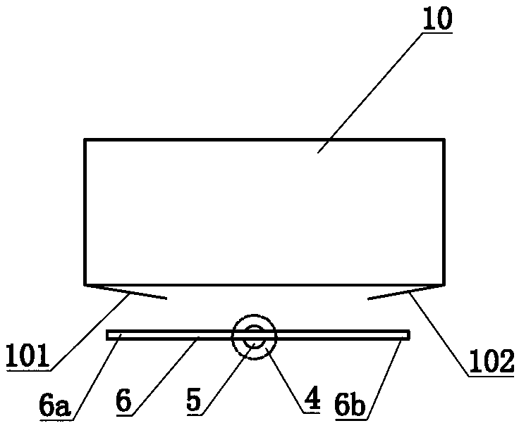 Shaping device and method for wrapped edge of box sealing adhesive tape