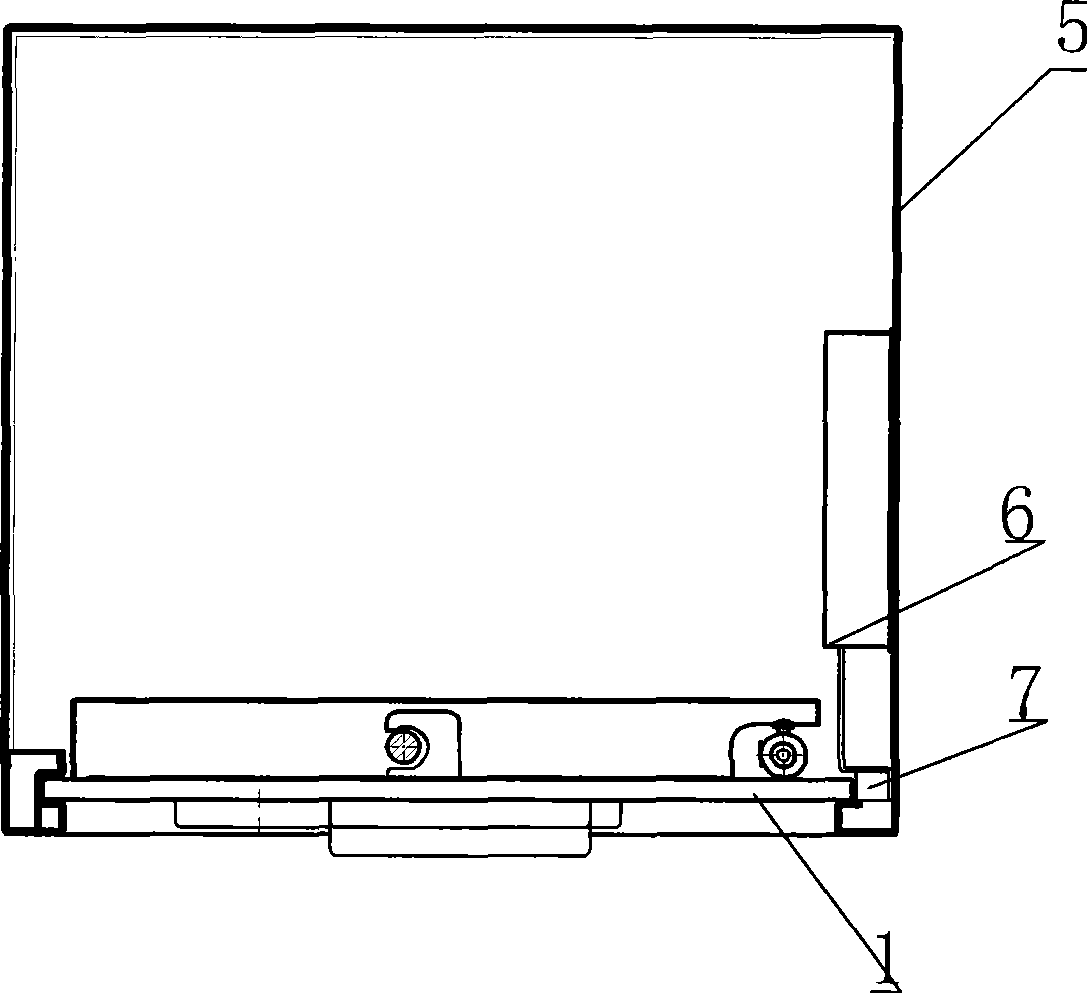 Door moving safe with side lock