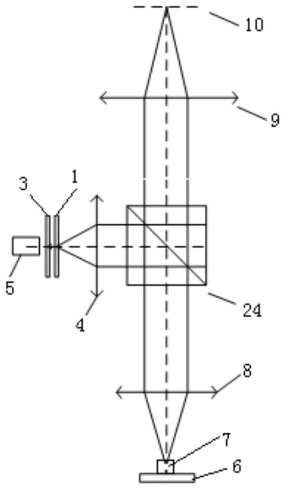 Photo-thermal reflection microscopic thermal imaging device and drift correction method