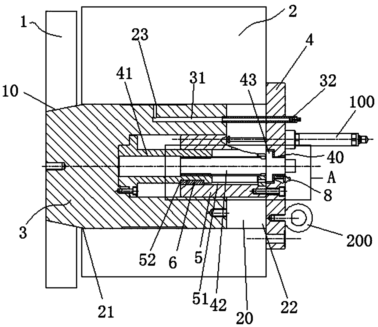 A wind wheel locking device