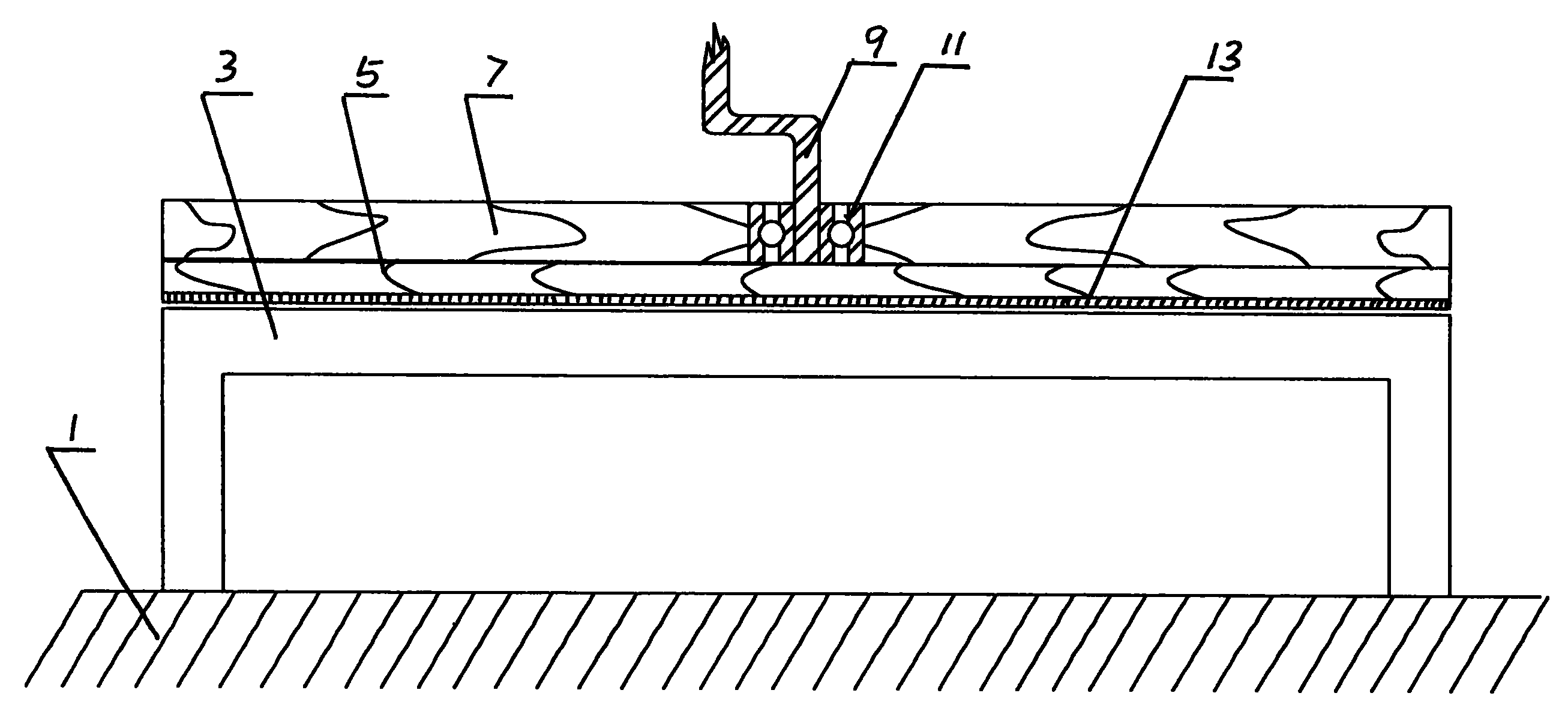 Method for producing cotton comforeter batt without gauze and machine for milling cotton