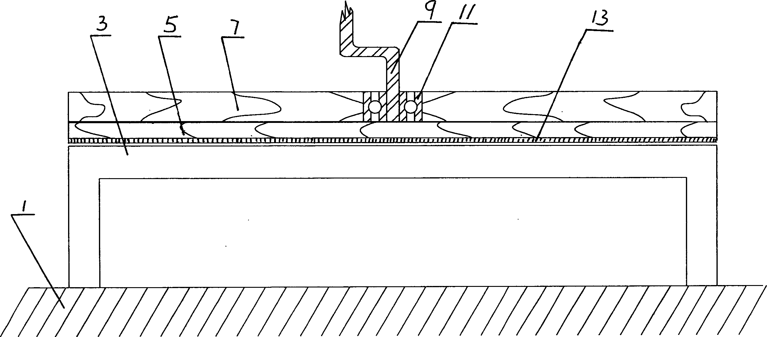 Method for producing cotton comforeter batt without gauze and machine for milling cotton