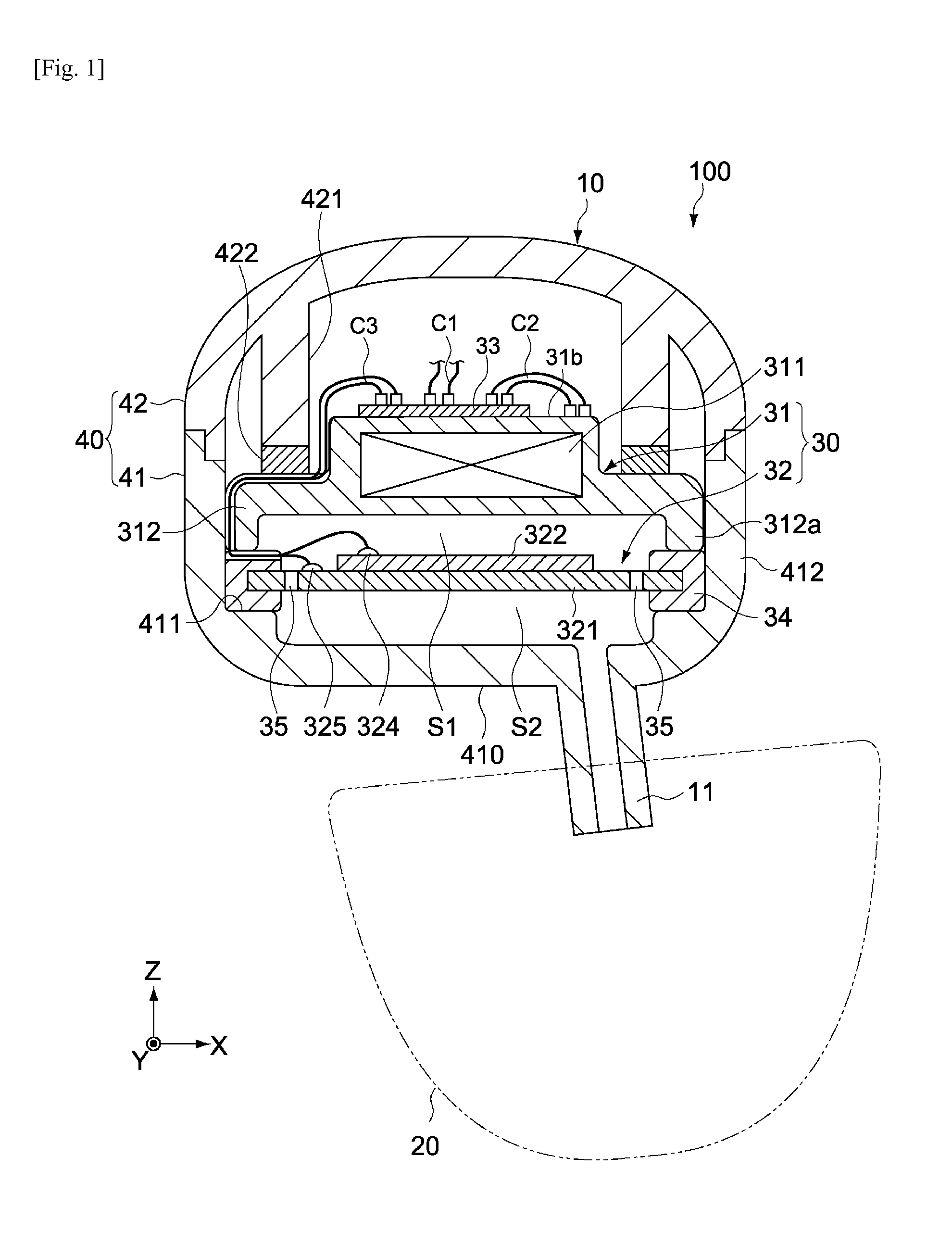 Electroacoustic converter and electronic device