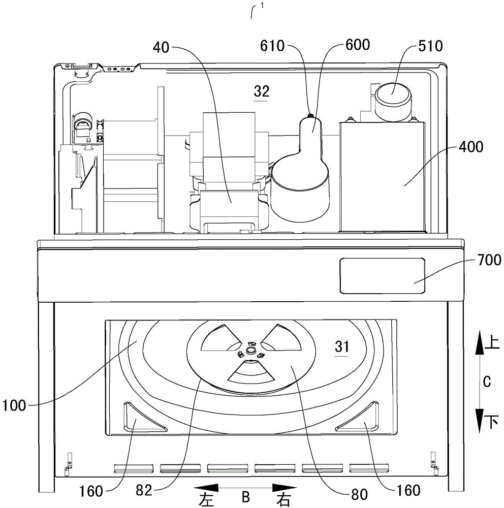 Flat-plate steam oven