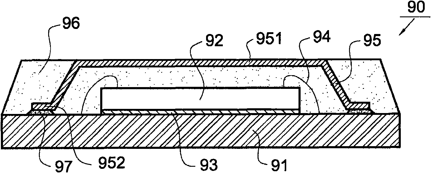 Radiating fin and semiconductor packaging structure