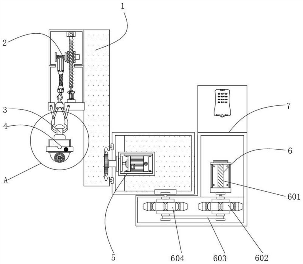 Industrial measuring device based on machine vision