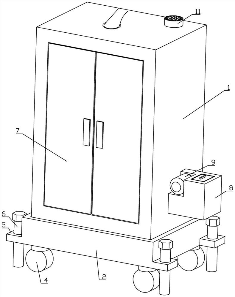 Photovoltaic power station reactive power compensation device