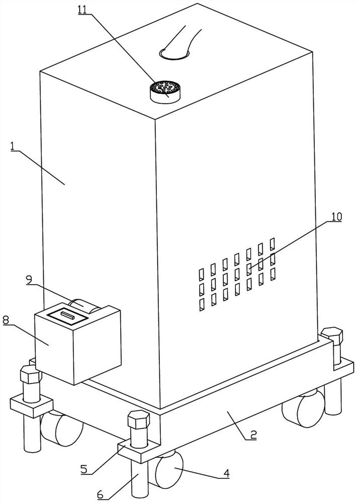 Photovoltaic power station reactive power compensation device