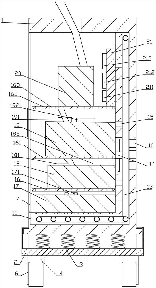 Photovoltaic power station reactive power compensation device