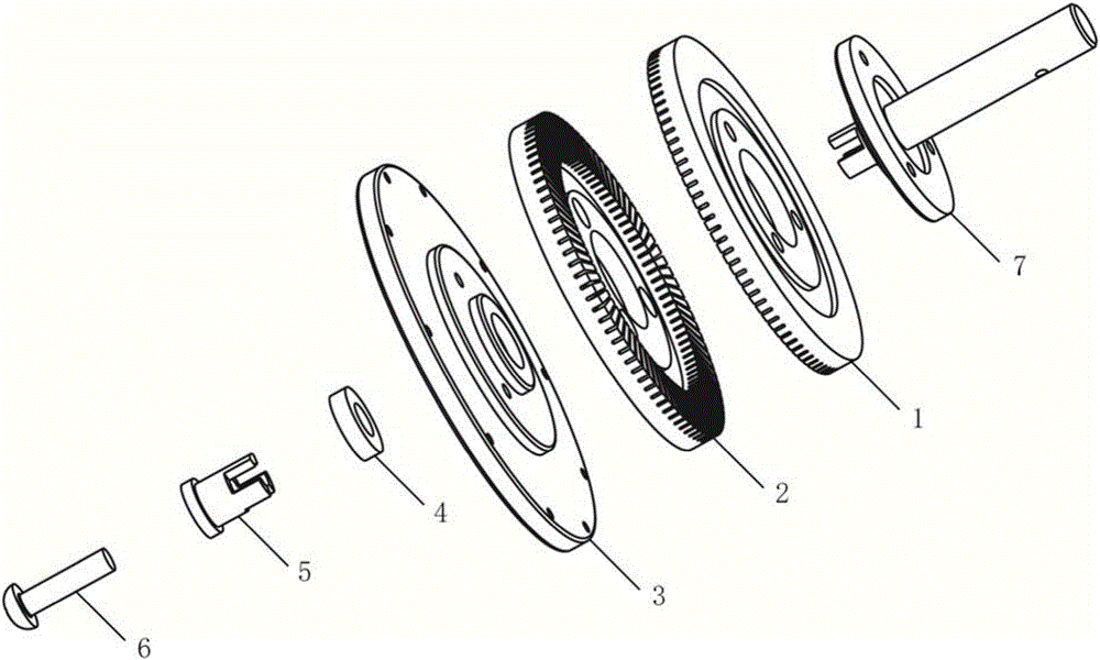 Single-vibrator excited dual-traveling wave rotary ultrasonic motor