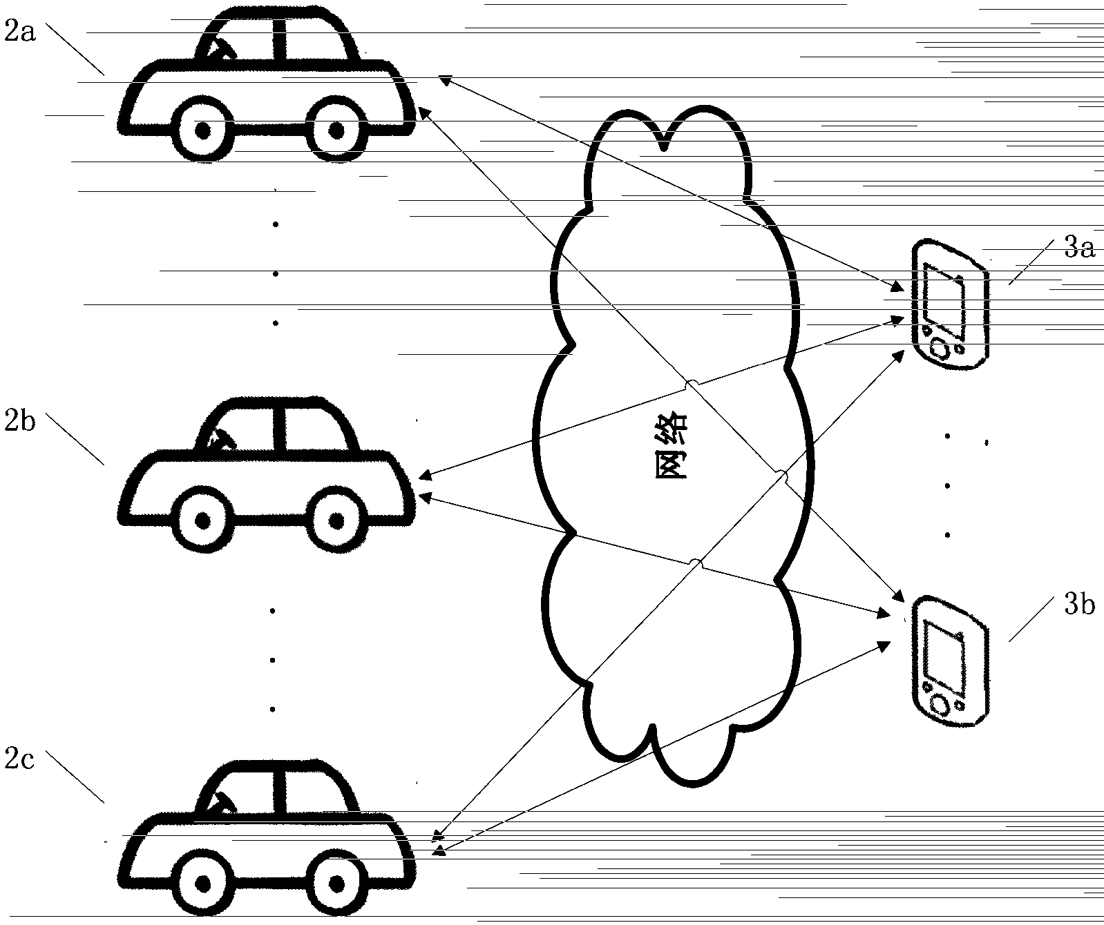 Positioning system based method for self-help taxi calling and logistics application