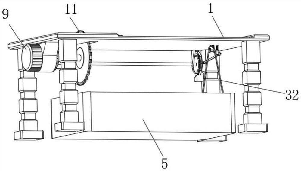 Plate cutting device for green building