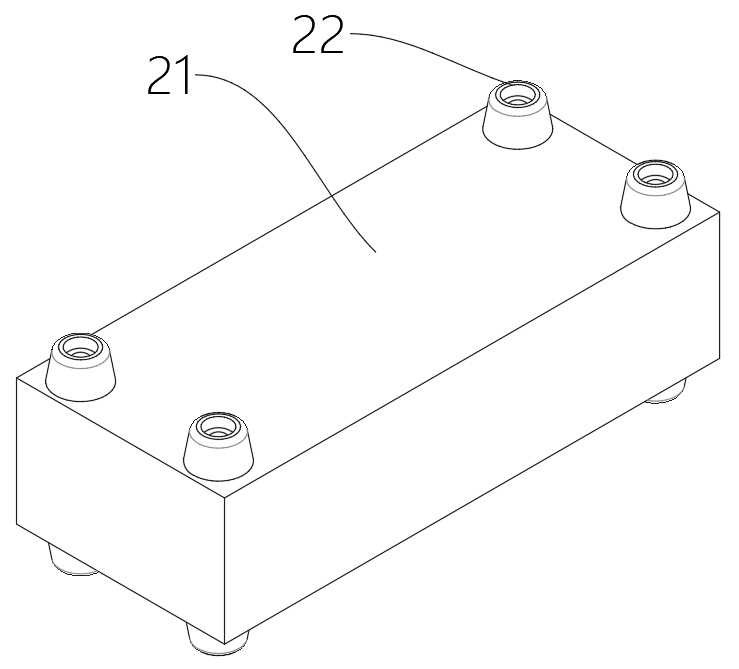 A kind of waterproof soil loss device for riparian vegetation restoration