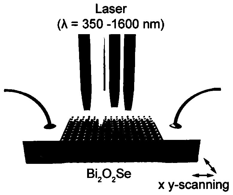 Bolometer based on two-dimensional bismuth-oxygen-selenium film and preparation method of bolometer