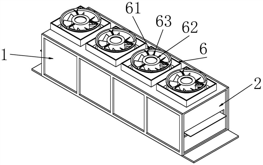 Drying and transferring equipment for needled felt production