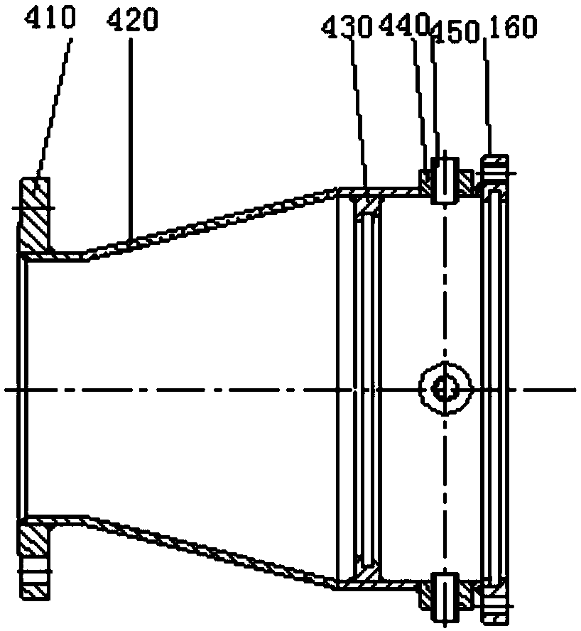 A spherical universal expander