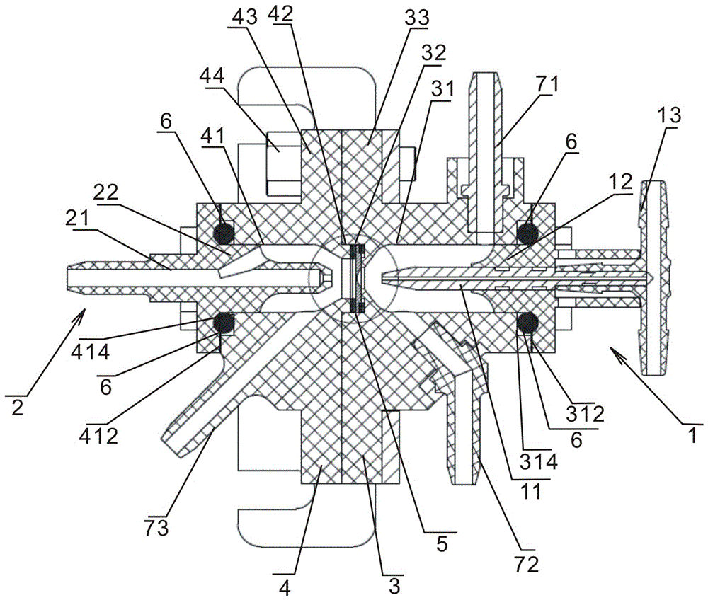 A sheath flow impedance counting device and a sheath flow impedance ...