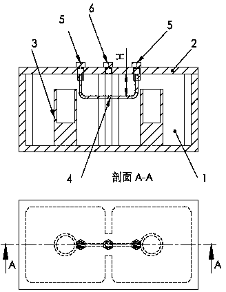 Inductive coupling bar adjusting device and coaxial cavity radio frequency device