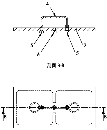 Inductive coupling bar adjusting device and coaxial cavity radio frequency device