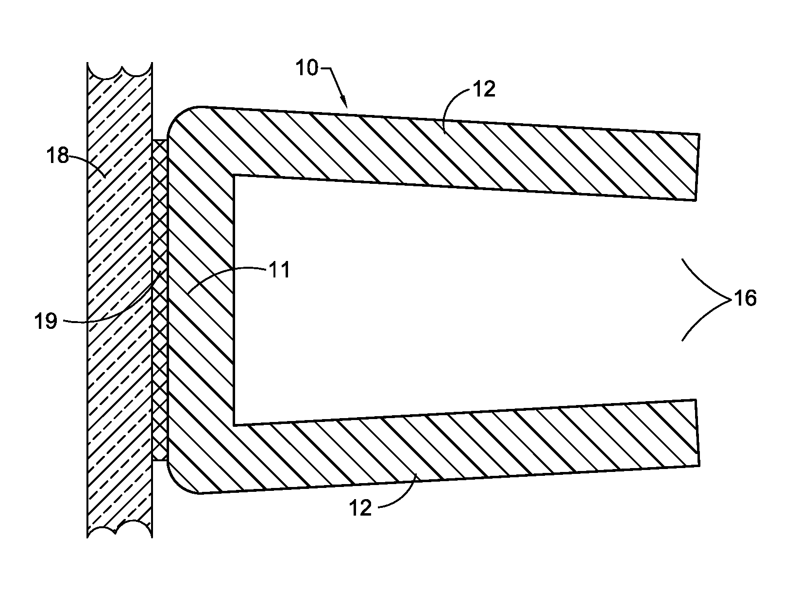 Temporary scrubbing appendage for a windshield wiper assembly