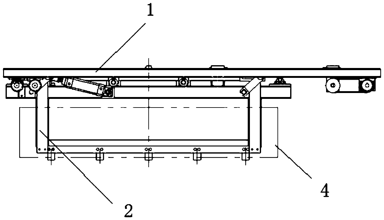 Narrow-space multi-dimensional centering conveying device