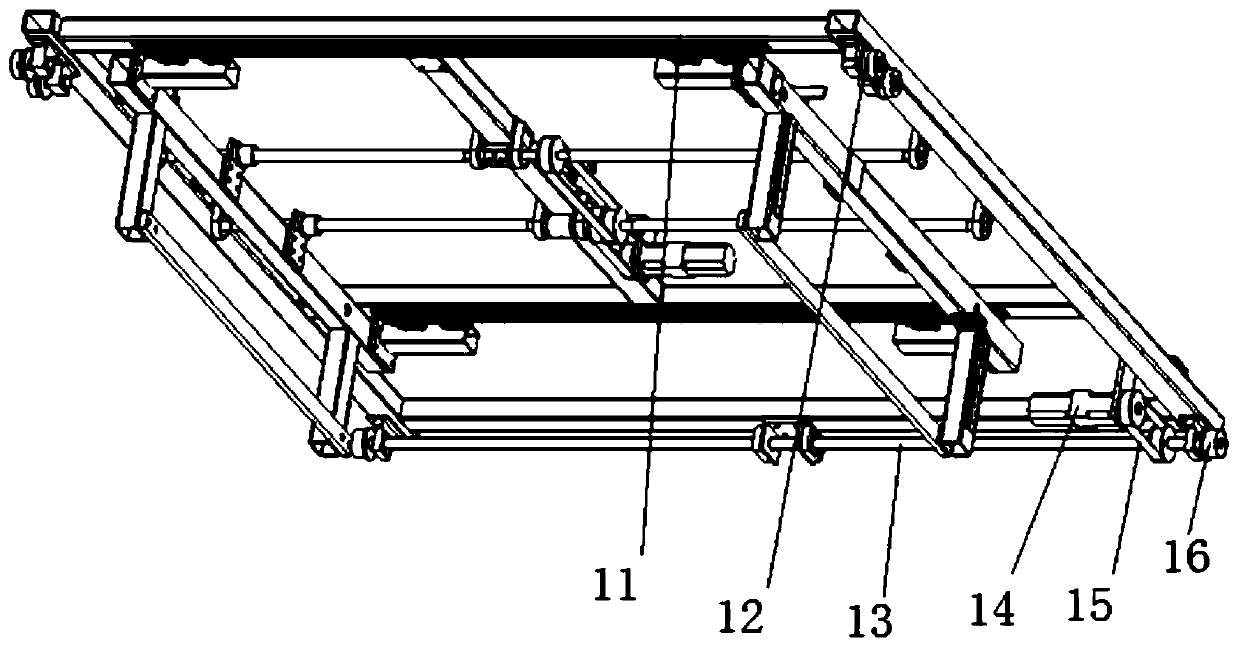 Narrow-space multi-dimensional centering conveying device