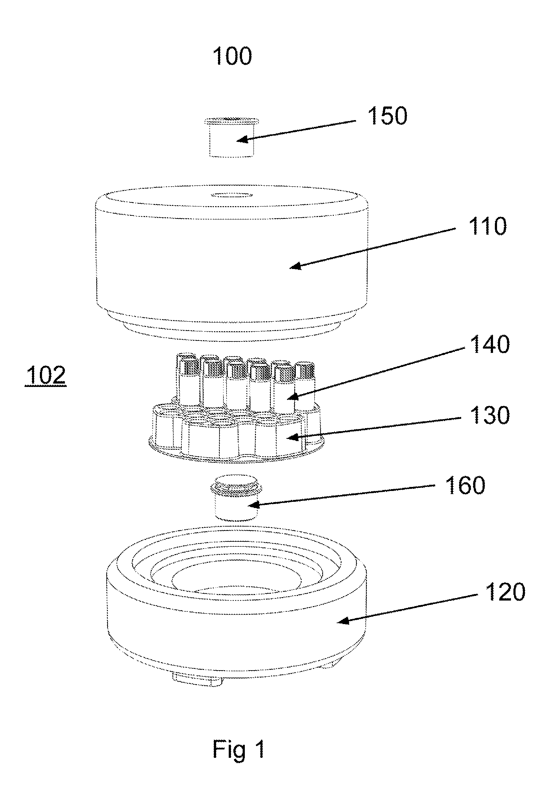 Ventilation assisted passive cell freezing device