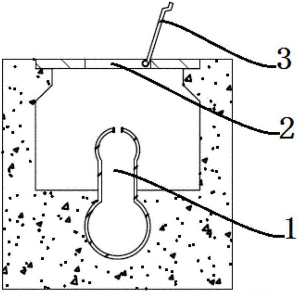 Ground jetting type jet apparatus used for water curtain partition in tunnel fire