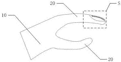 Vegetable-cutting protective glove