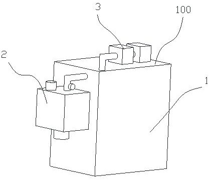 Automatic defrosting device for freezer