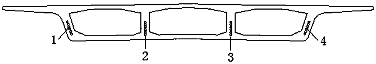 Stretching Method of Prestressed Tendons of Long-span Curved Girder Bridges