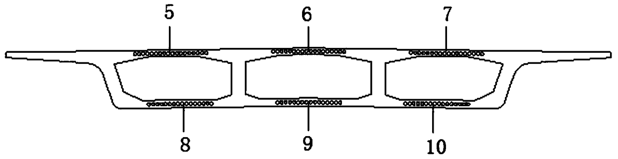 Stretching Method of Prestressed Tendons of Long-span Curved Girder Bridges