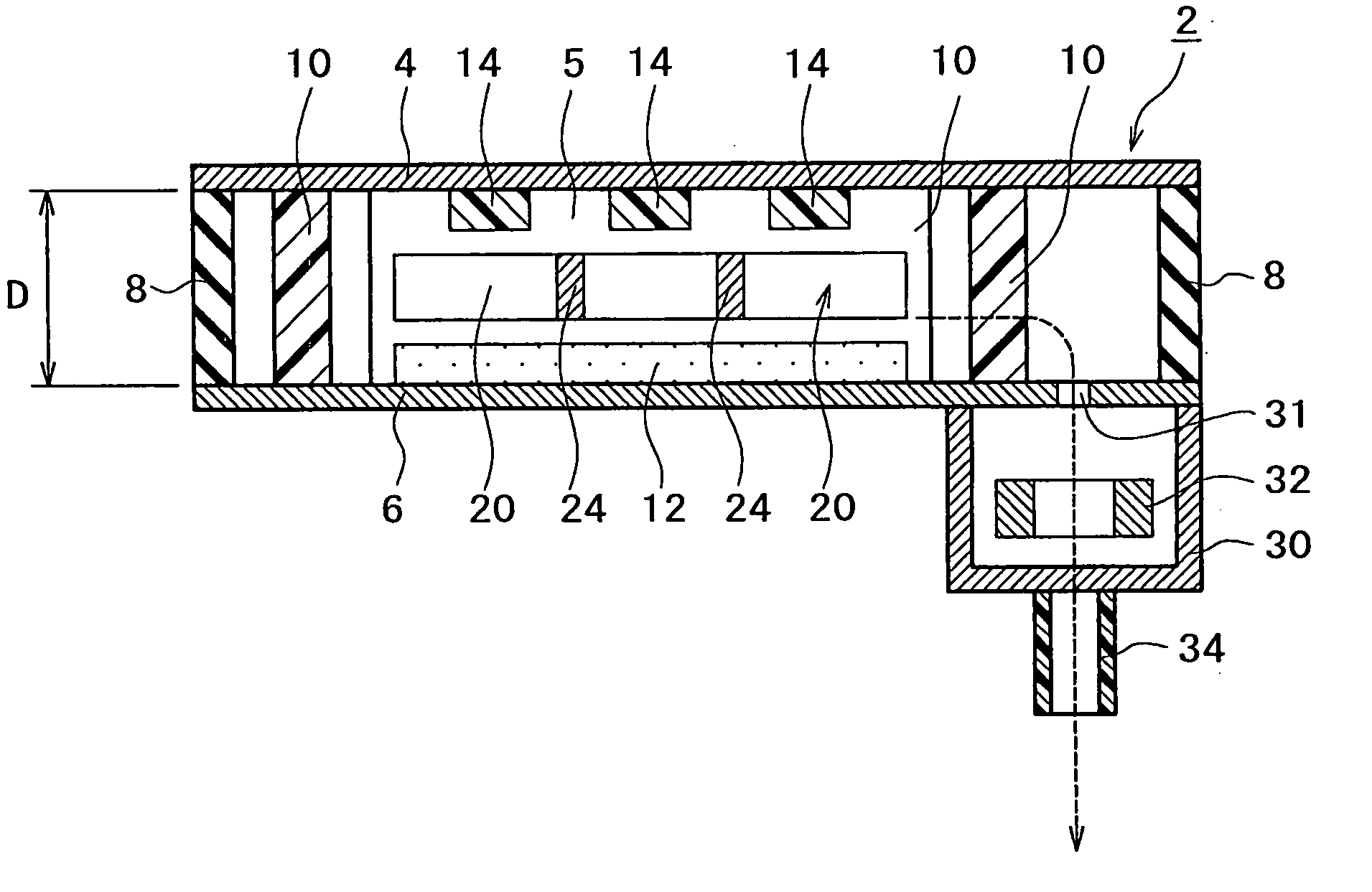 Non-evaporation type getter, display unit and production method for them