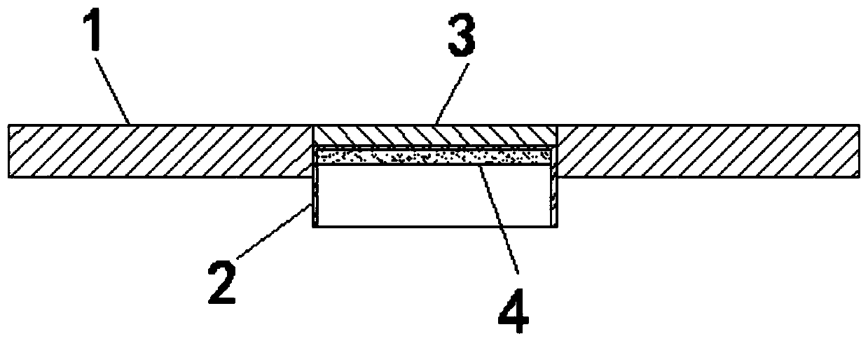 Fluorescent standard card and manufacturing method of fluorescent film used for fluorescent standard card