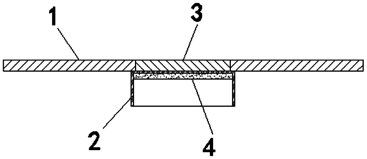 Fluorescent standard card and manufacturing method of fluorescent film used for fluorescent standard card