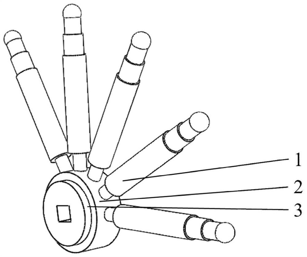 A rotary adjustable fused deposition printing support device