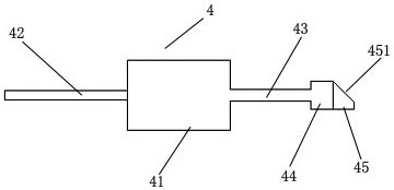 A metal positioning type cutting mechanism