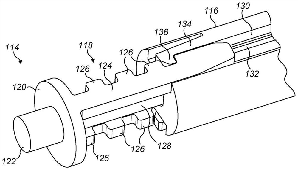 Shock absorber for injection devices