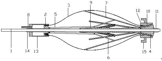 End-expanded anchor rod and construction method thereof