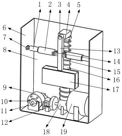 High-voltage anti-icing device based on wire drawing power generation