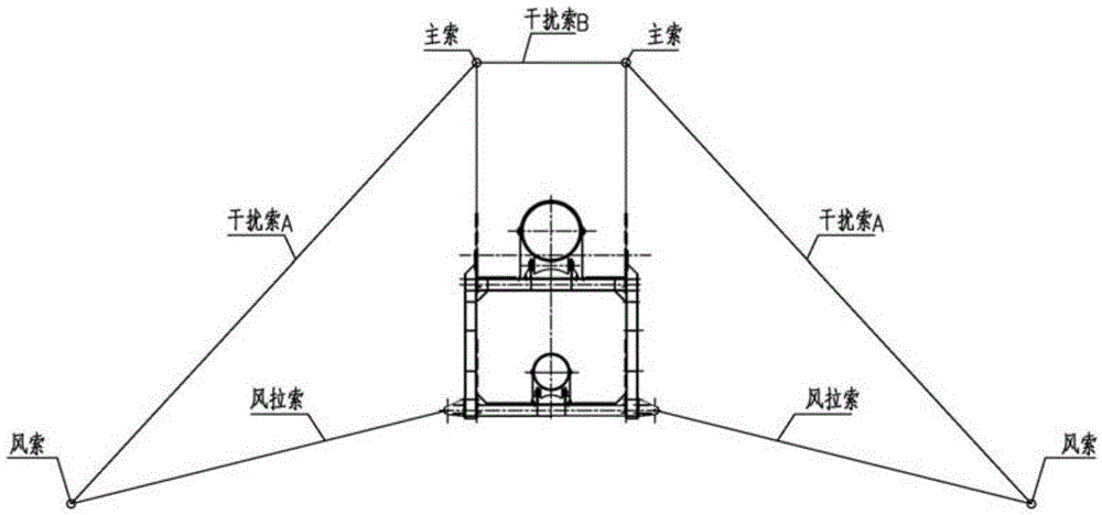 A wind resistance method for long-span suspension pipeline bridge