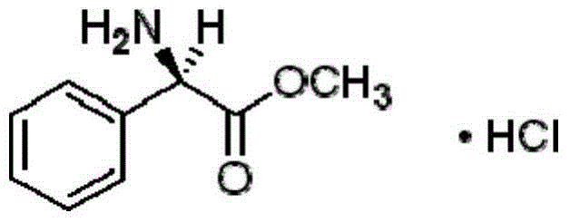 Preparation process of D-phenylglycine methyl ester hydrochloride crystals