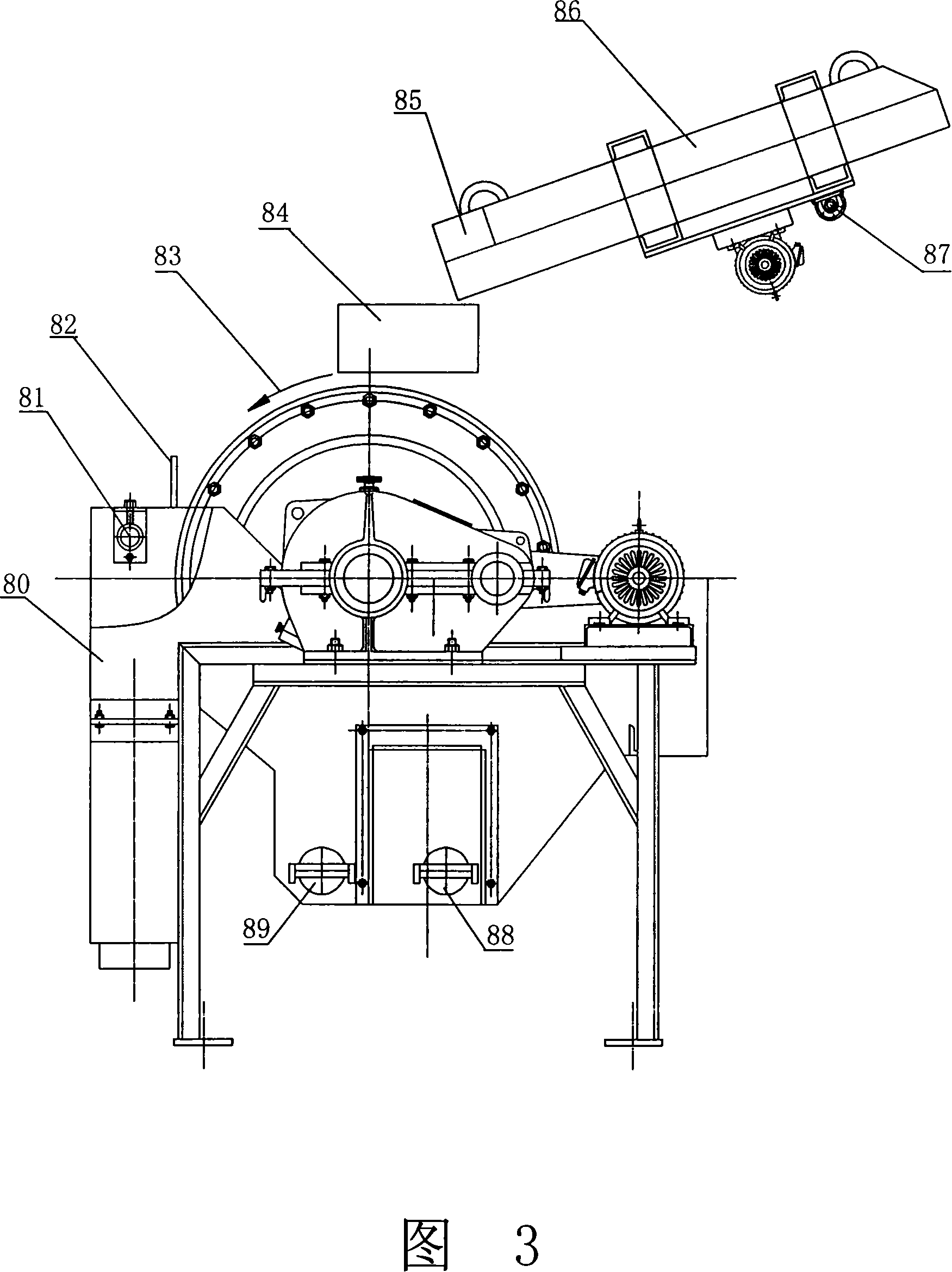 Roughing separation technique for low ore grade iron ore and mineral dressing equipment thereof