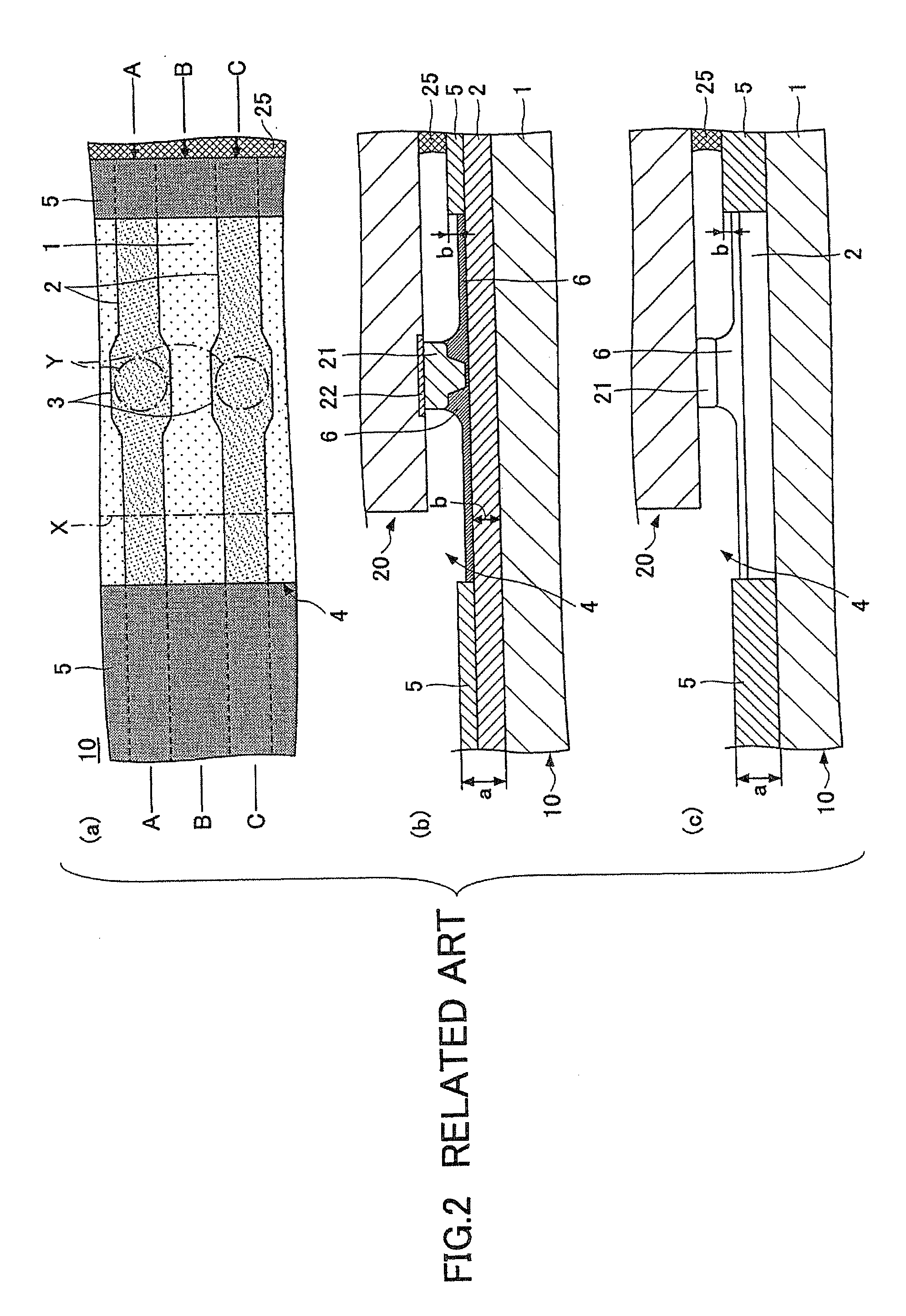 Wiring board, mounting structure for electronic components, and semiconductor device
